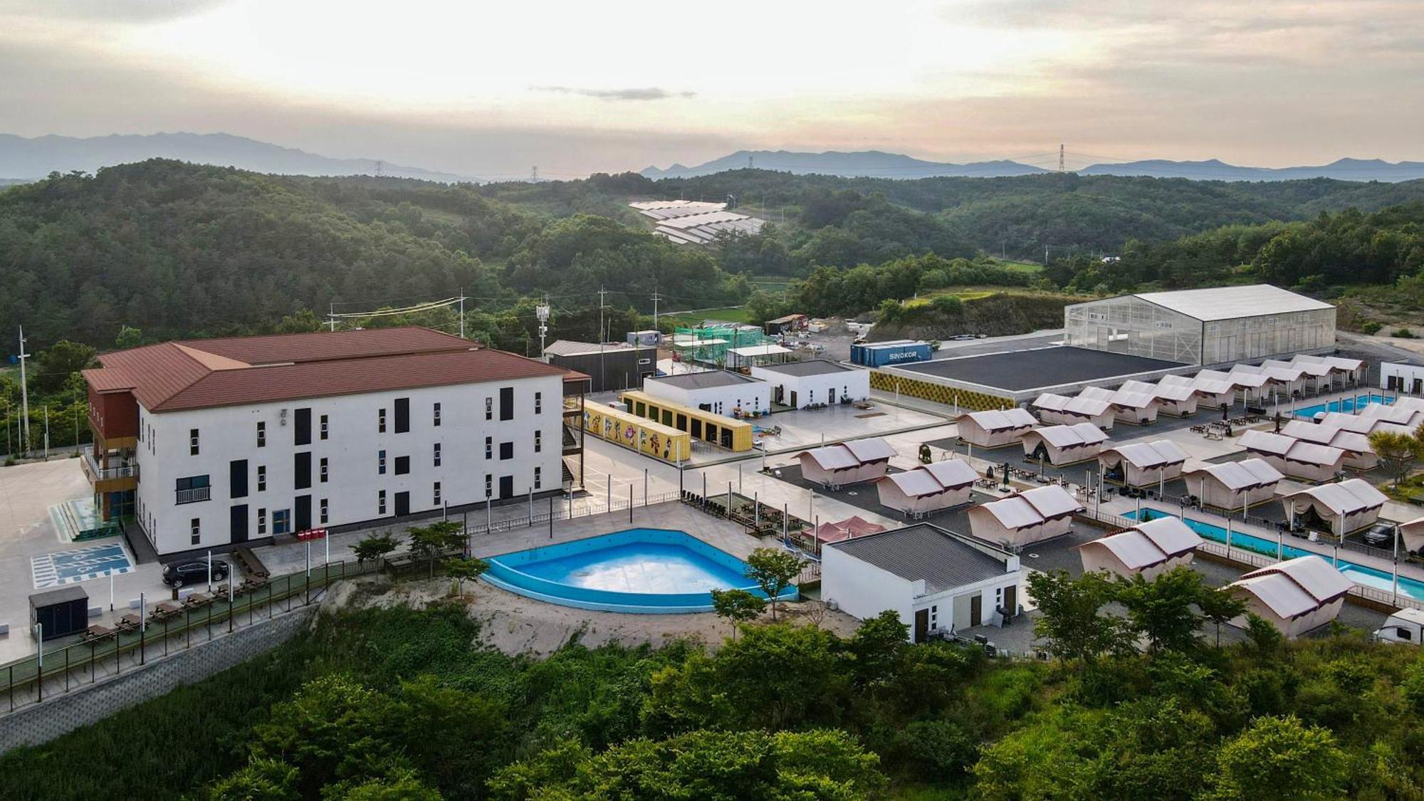 Hotel Yeongcheon Auno Feliz Exterior foto